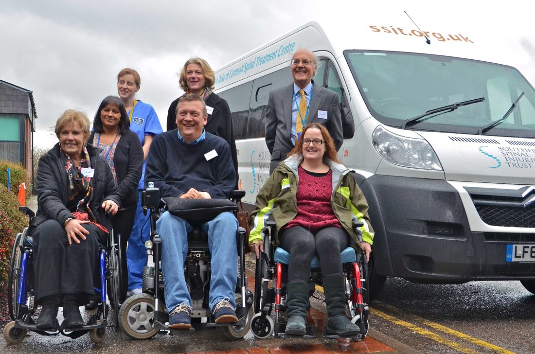 Patients Minibus – funded by SSIT